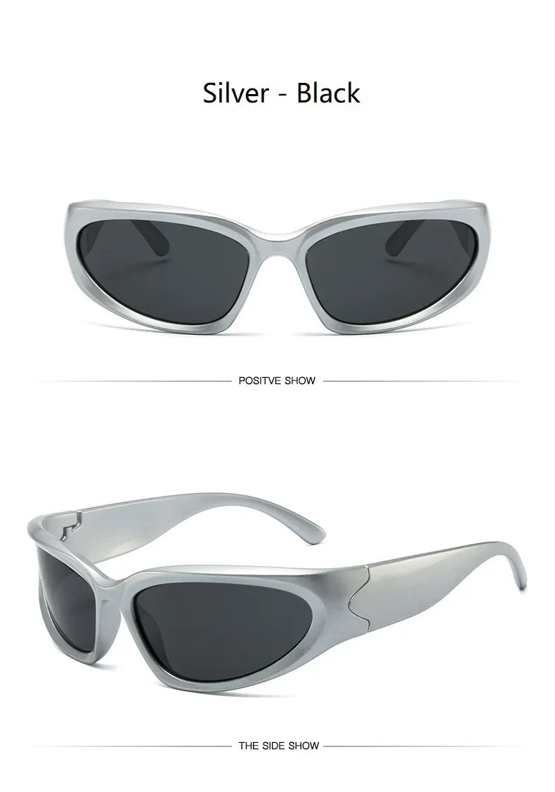 Wraparound Sunglasses UV400 Polycarbonate Frame and Lenses