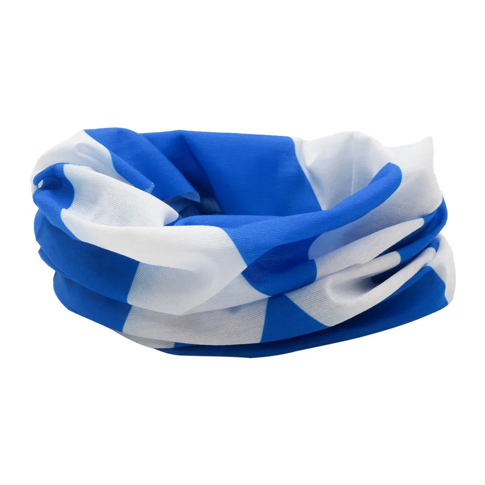 World Football Fans National Flag Face Bandanas Spain France Korea Mexico Germany Seamless Neck Gaiter Men Women Headwear Scarf