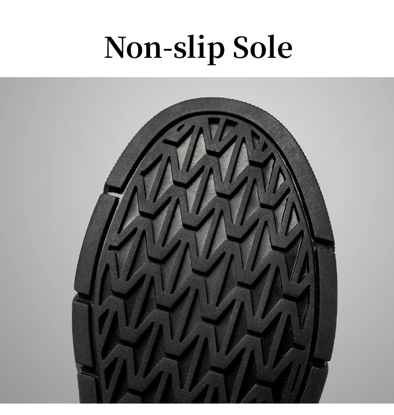 Brown Leather Mens Ankle Boots Lace Up Platform Outdoor