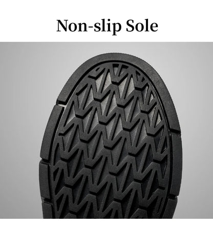 Brown Leather Mens Ankle Boots Lace Up Platform Outdoor