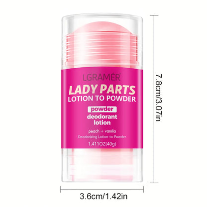 Deodorant Lotion Peach Vanilla 40g 80g Fruit Fragrance