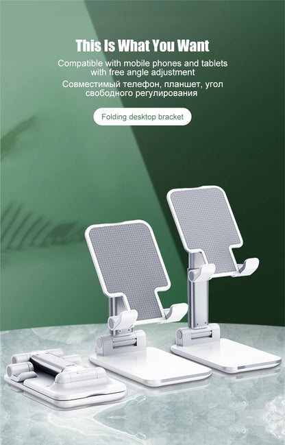 Adjustable Universal Desk Phone And Tablet Holder Stand