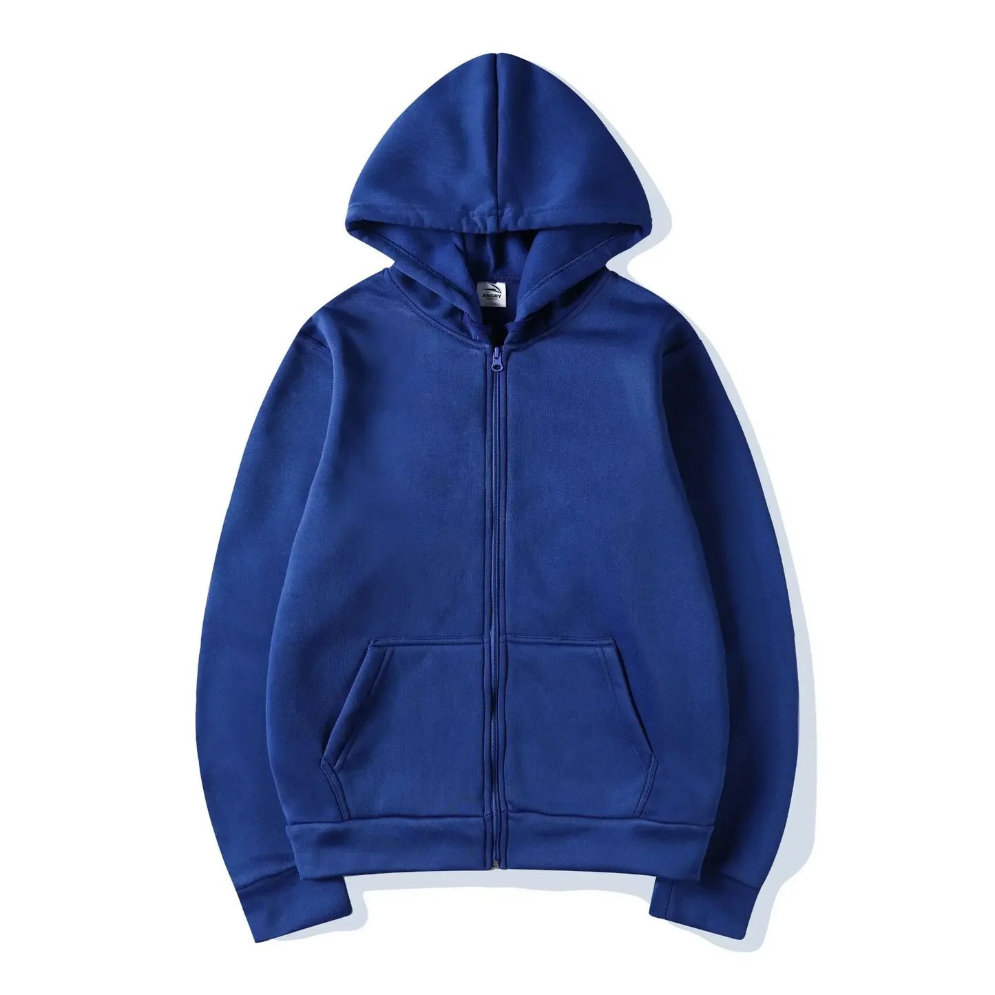 2025 Fashion Casual Black Grey Blue Zipper Hoodie Hip Hop Street Sweatshirt Skateboarding Men/Women Hoodie Men's Hoodie
