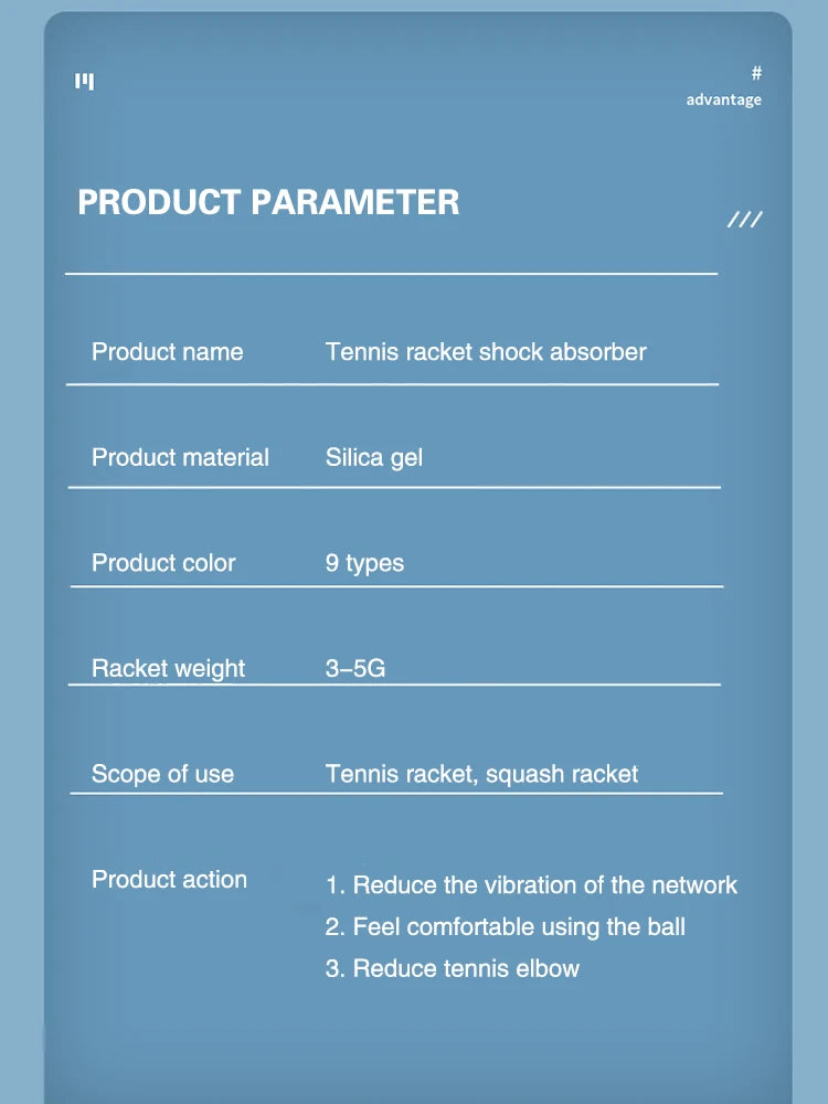 HEAD 3D Fluorescent Yellow Ball Shock Absorber Silicone Tennis Racket Shock Absorber Cushioned Tennis Racket Accessories