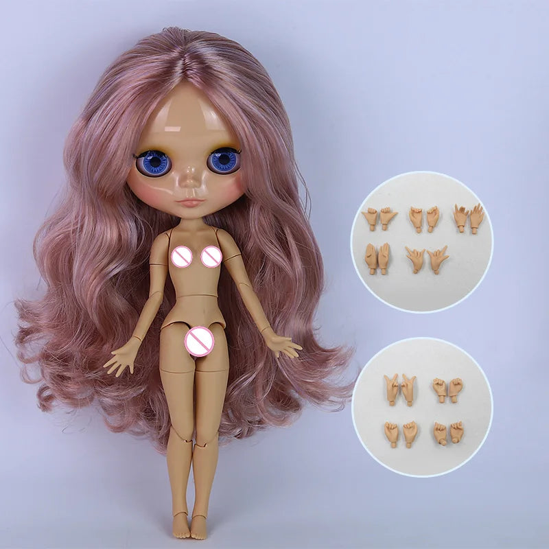 ICY DBS Blyth Doll White Skin Joint Body 1/6 BJD Special Price OB24 Toy Gift