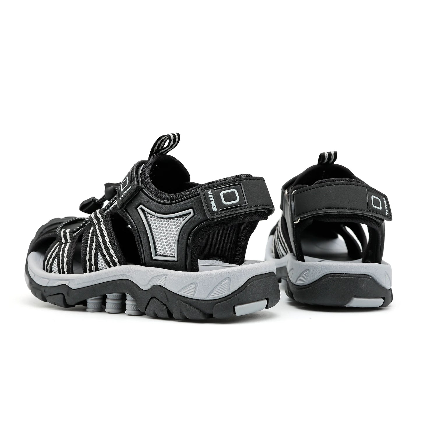 Kids Water Sandals Quick Dry Hook And Loop Unisex Summer Mixed Color