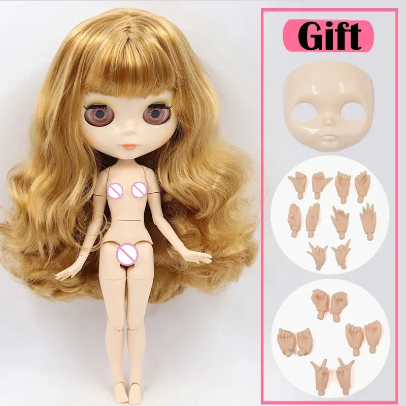 ICY DBS Blyth Doll White Skin Joint Body 1/6 BJD Special Price OB24 Toy Gift