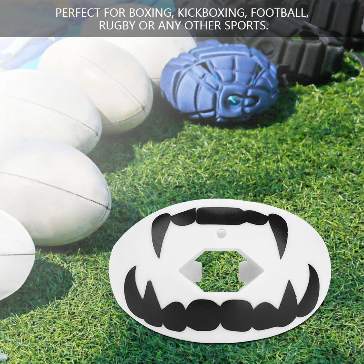 Food Grade TPR Mouthguard For Boxing Football Rugby 4 Color Set