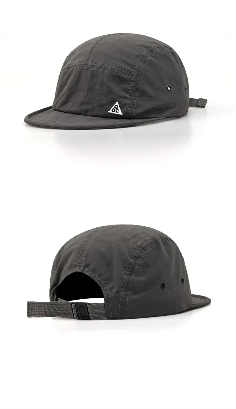 5 Panel Short Brim Quick-drying Golf Baseball Caps Men's Soft Lightweight Sports Running Cap Unisex Outdoor  UPF50+ Peaked Cap