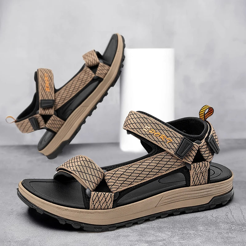 Men's Summer Sandals Lightweight Beach Casual Footwear