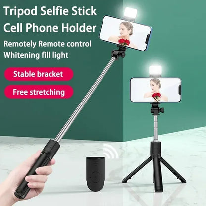 Telescopic Bluetooth Selfie Stick Tripod for Smartphones 700mm