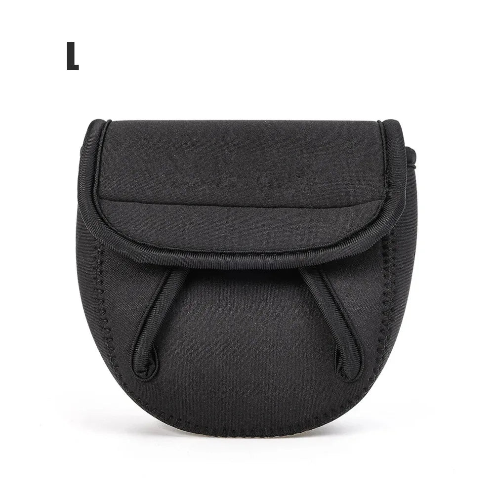S/M/L Spinning Fishing Reel Cover Neoprene Wheel Protective Case Waterproof Reel Bag Storage Water Drop Wheel Package Outdoor