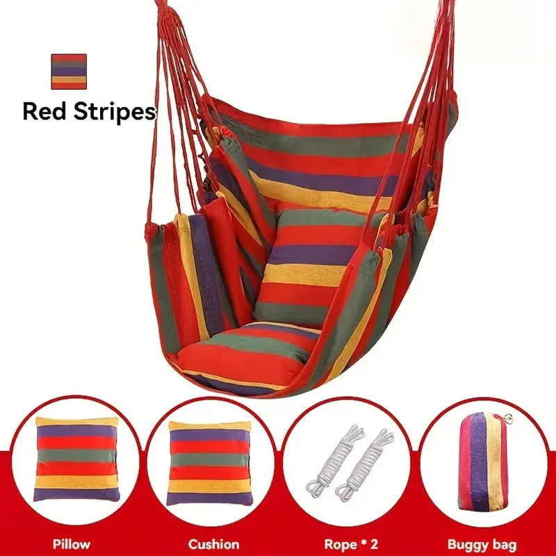 Hanging chairs, hammocks, swings, rocking chairs, and cross legged artistic chairs for lazy people in student dormitories