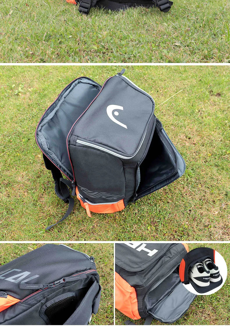HEAD Original Radical Tennis Backpack 2-Pack Rackets Men's Bag Tenis Bag Women Padel Sports Backpack