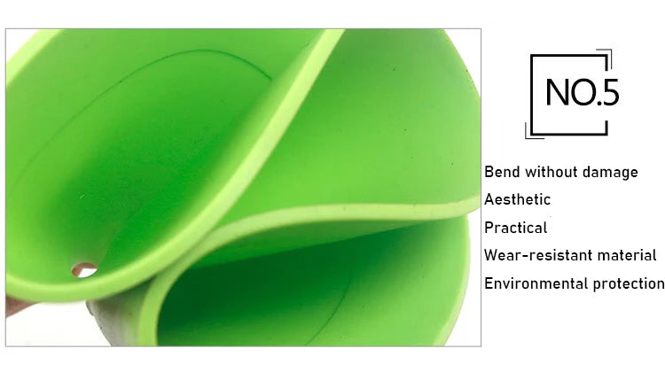 Flat Soccer Cones Marker Discs, 150mm Diameter, TPE Elastomer, Multicolor