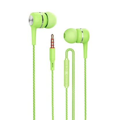 Wired In-Ear Headphones 3.5mm Microphone Inline Control