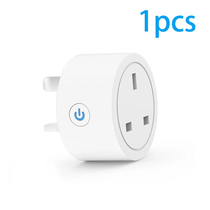 20A WiFi Smart Socket UK Plug 3-Pin With Energy Monitoring And Timer