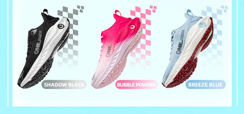 ONEMIX Casual Running Shoes Breathable Summer Jogging Shoes Men Lightweight Women Gym Shoes Outdoor Male Cushion Sports Shoes