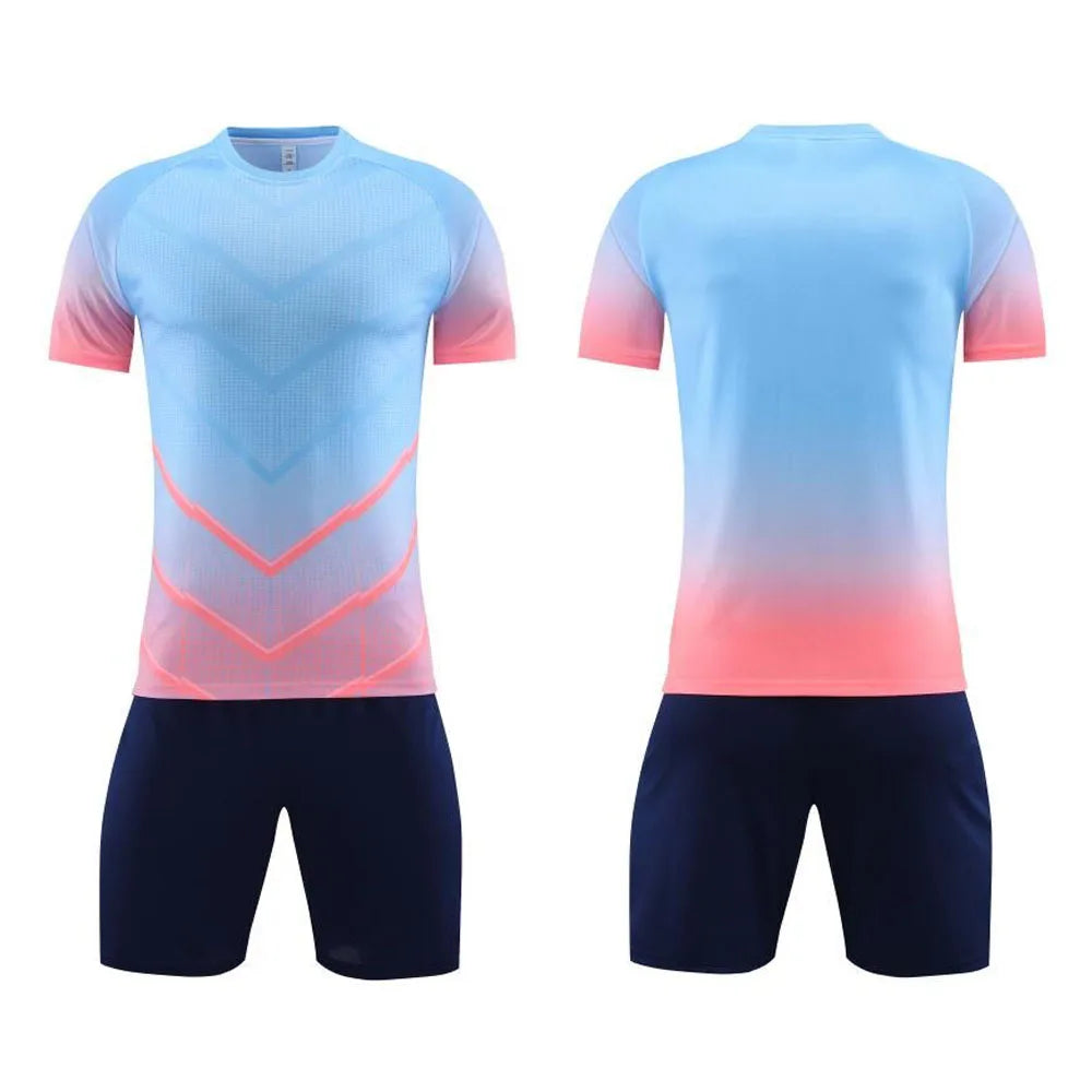 Adult Kid Football Jerseys Men Customize Soccer Uniform Sports Equipment Women Futsal Sportswear Child Training Tracksuit Outfit