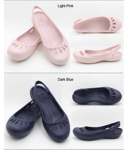 Women's Sandals Lightweight Anti Slip Back Strap EVA Insole