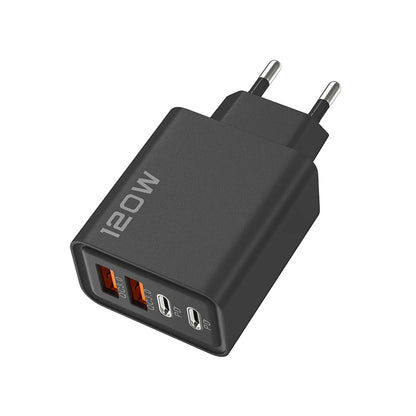 120W USB-C PD Wall Charger EU And US Plug For Mobile Devices