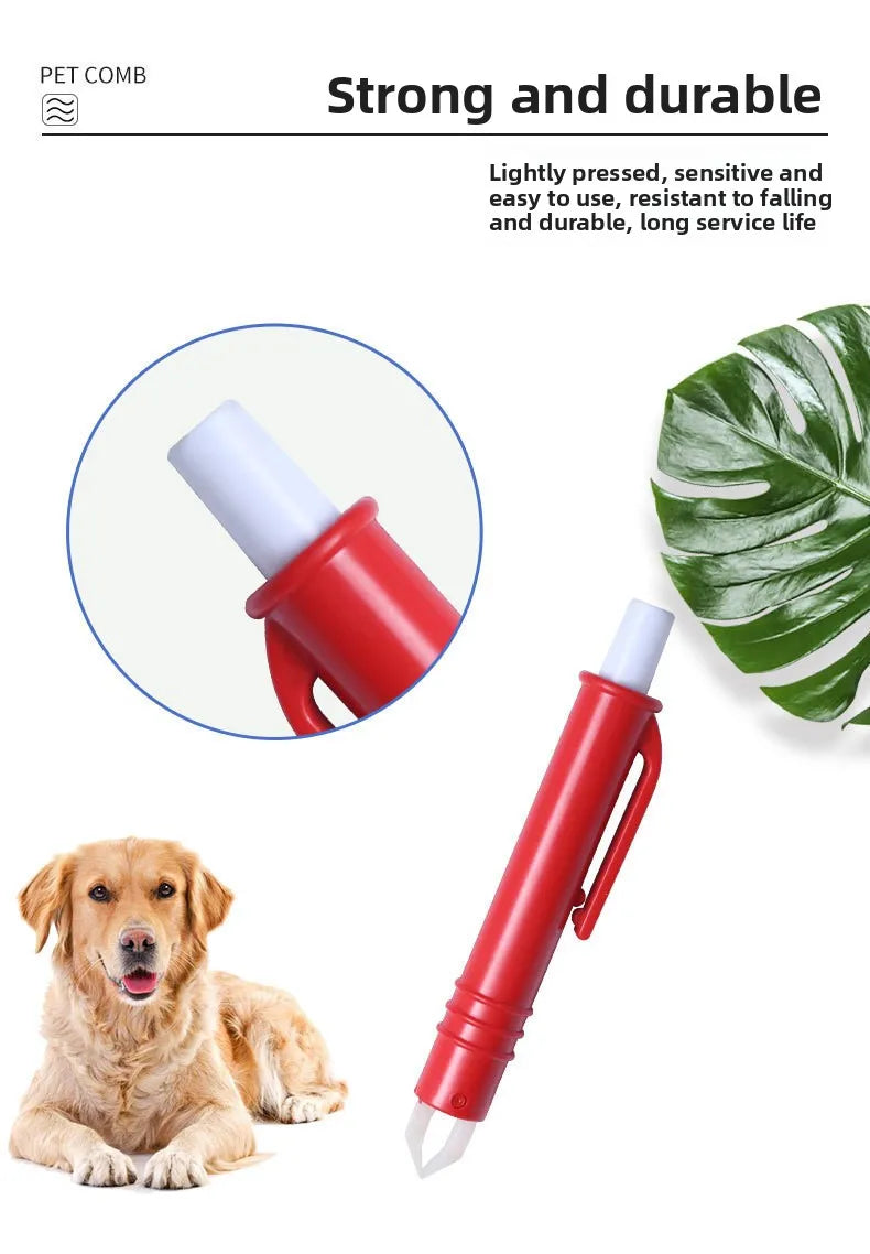 2-4pcs Flea Remover Hook Tick Remover Tweezer Tick Pull Pet Cat Dog Accessaries Tick Tool Pet Mites Flea Extractor Pet Supplies