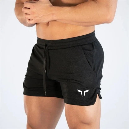 Men's Polyester Running Shorts Printed Gym Shorts Summer