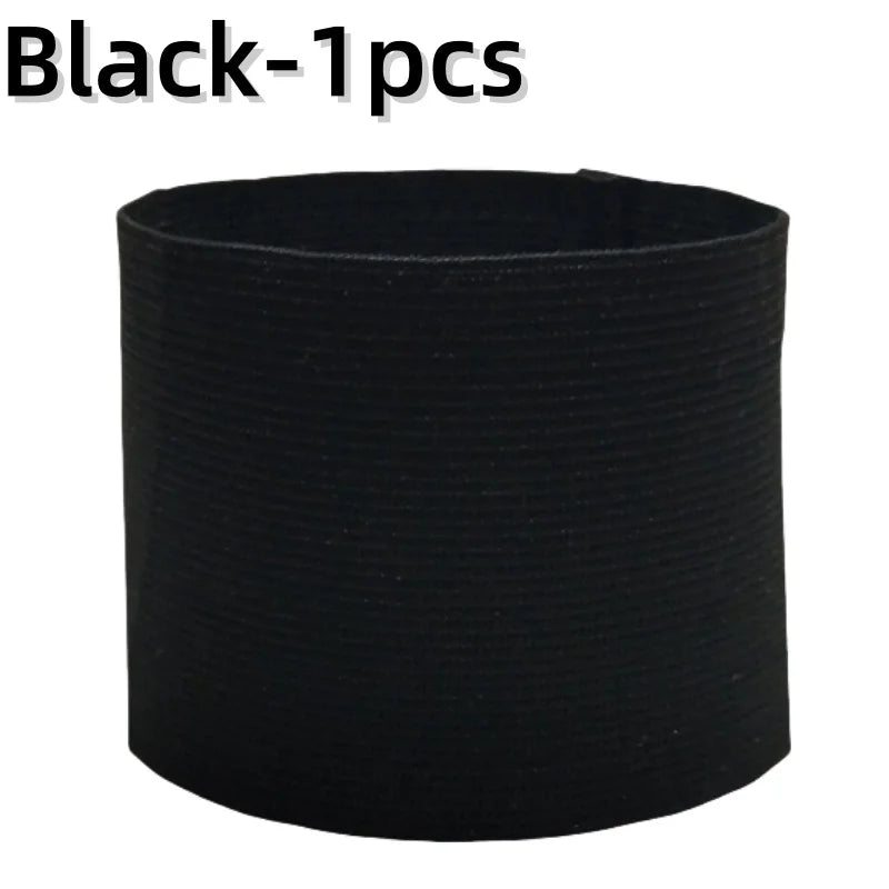 Non-slip Football Captain Armband Elasticity Visibility Sports Arm Band 15 Colors Available Professional Soccer Armbands