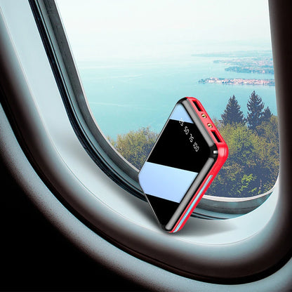 20000mAh Mini Power Bank With Mirror Screen LED Display