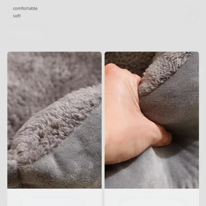 Cat & Dog Bed – Soft Cushion, Indoor Pet House, Winter Accessories