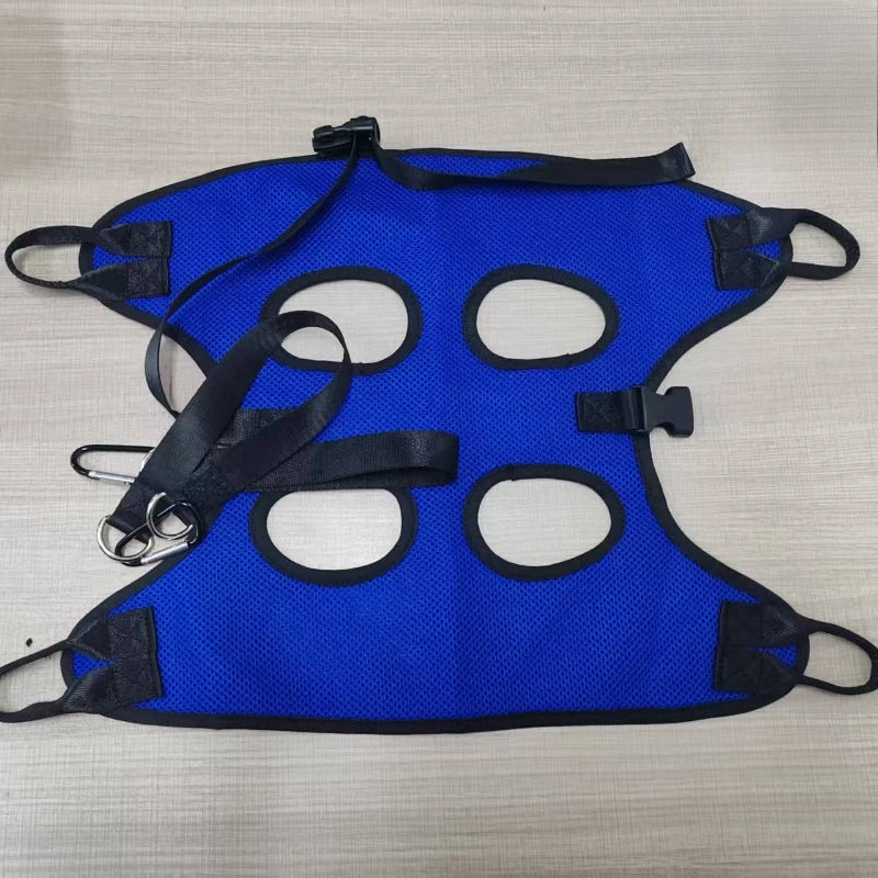 Pet Grooming Hammock with Comfort Grip - Anti Scratch & Bite Restraint Sling for Dogs & Cats, Small to Medium Pets