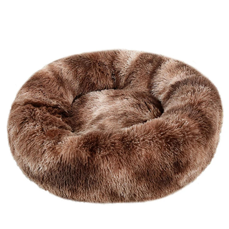 Round Soft Pet Bed – Indoor Sofa for Cats and Dogs