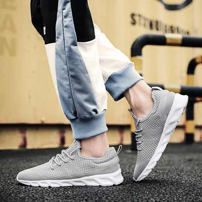Men's Running Shoes Breathable Antiskid Wear-Resistant Casual Sneakers
