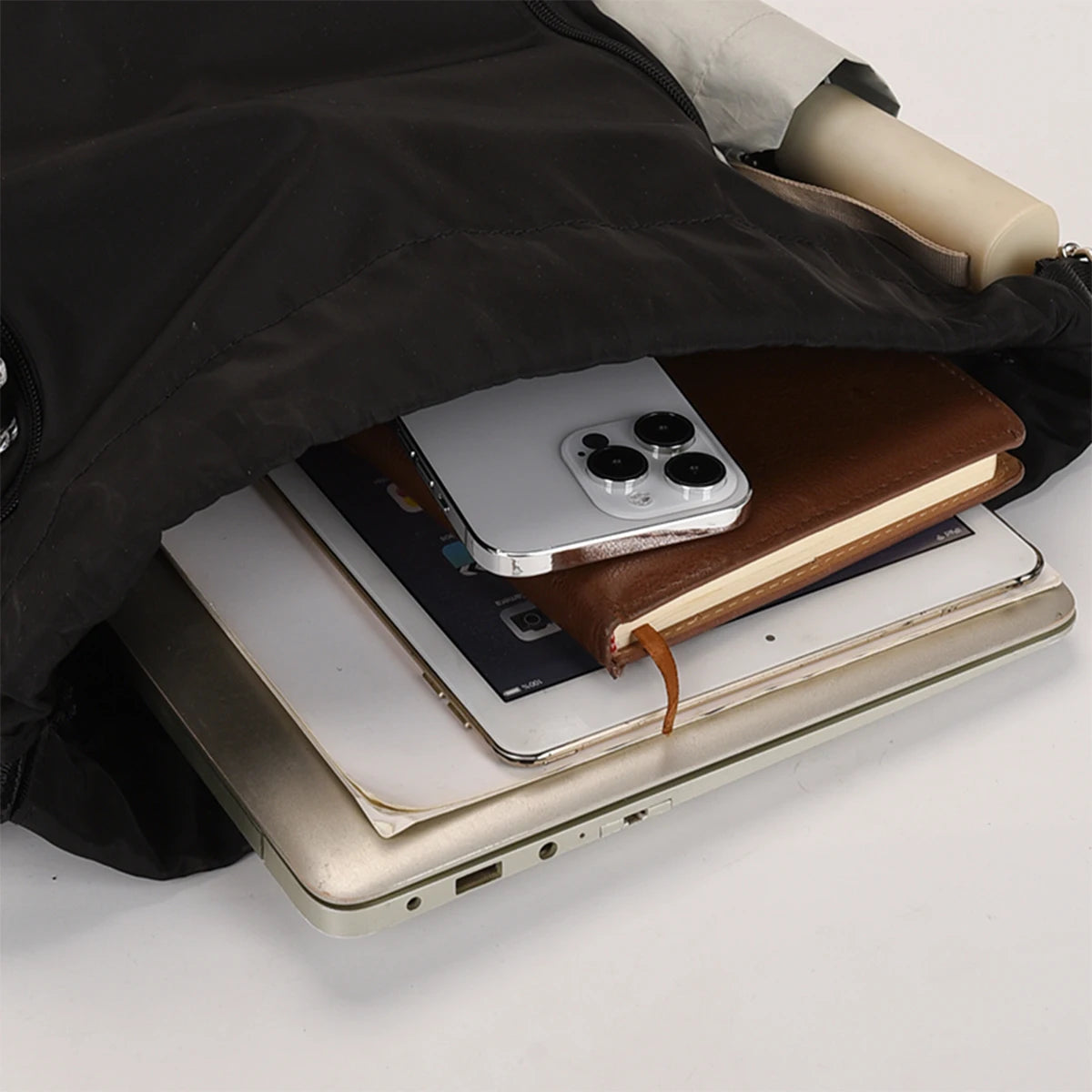 Sport Backpack Wet Dry Separation Compartment Ventilated Shoe Storage Oxford Drawstring Adjustable Straps Basketball Campus