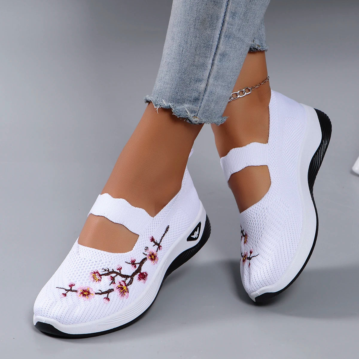 Women's summer breathable mesh flat shoes women's shoes casual sports shoes, clearance free shipping