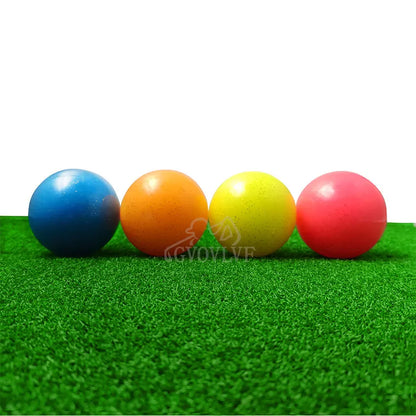 Golf Practice Balls With Aiming Line 3-Piece Indoor and Outdoor Four Color
