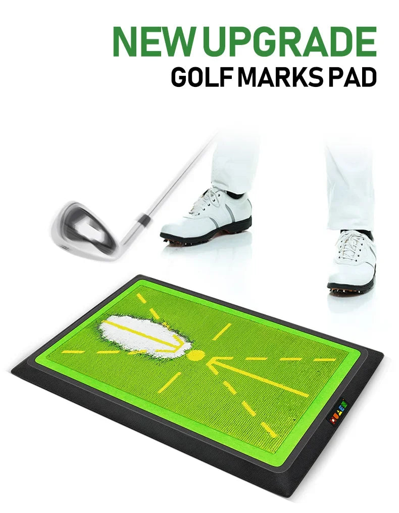 PGM High Quality Golf Training Pad for Swing Detection Batting Ball Trace Directional Mat Swing Path Pads Swing Practice Pads