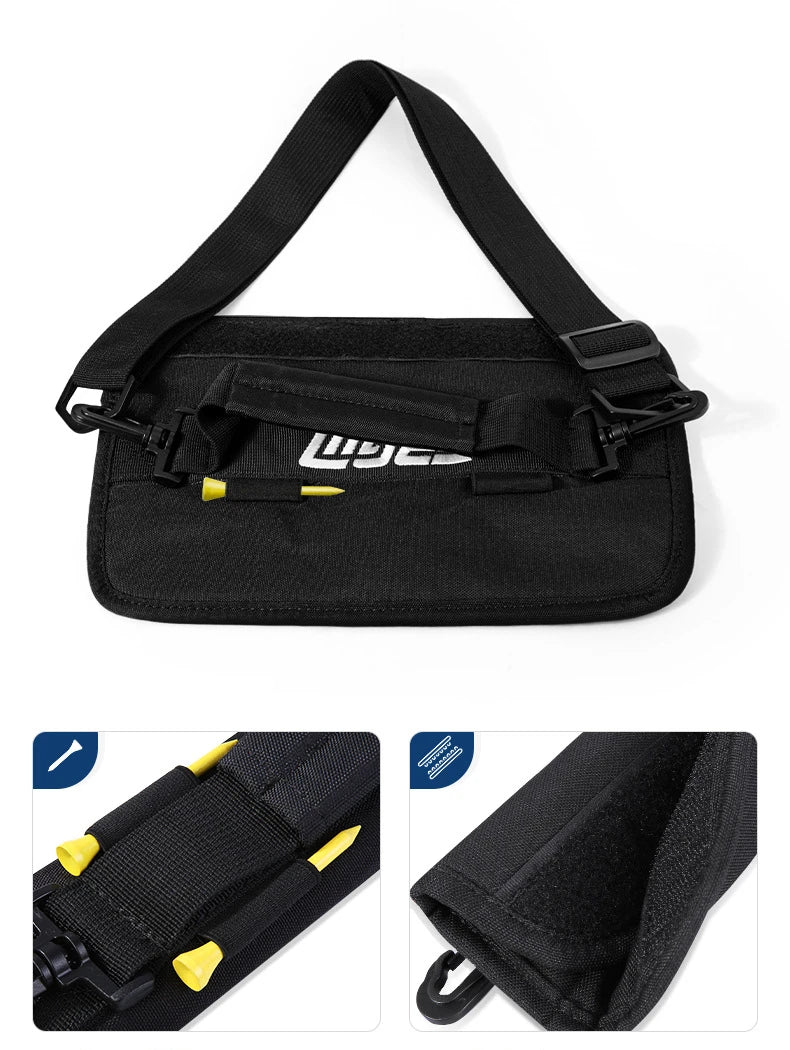PGM Portable Mini Golf Bag Can Hold 5 Clubs Ultra-light Simple Hand bag Backpack Carrier Belt SOB006