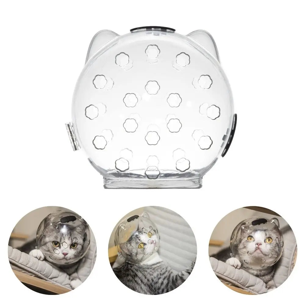 Breathable Cat Grooming Head Cover Anti-Bite Mask