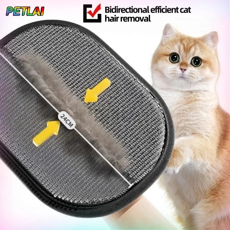 Reusable Pet Hair Removal Glove for Cats and Dogs