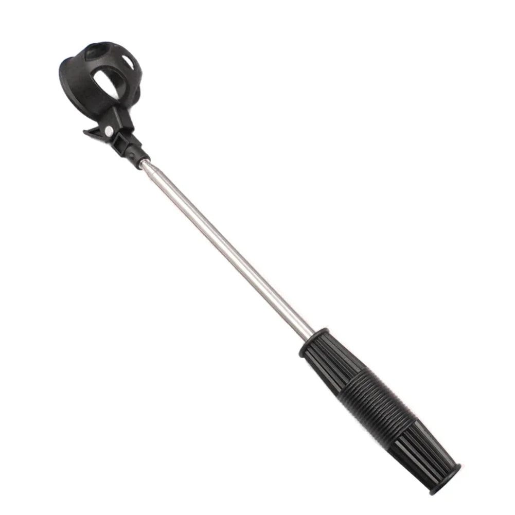 Golf ball retriever 8 section stainless steel telescopic golf ball pickup