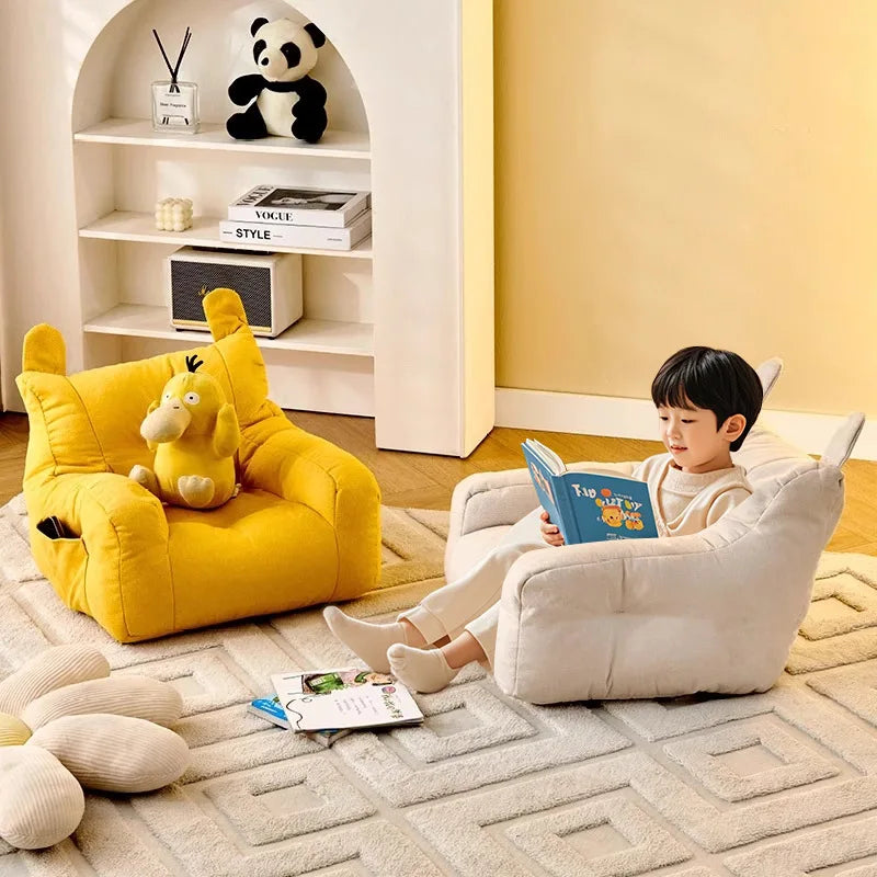 Single Sofa Children's Small Sofa Chair Baby Reading Corner Kid Boy Girl Sofa Household Use