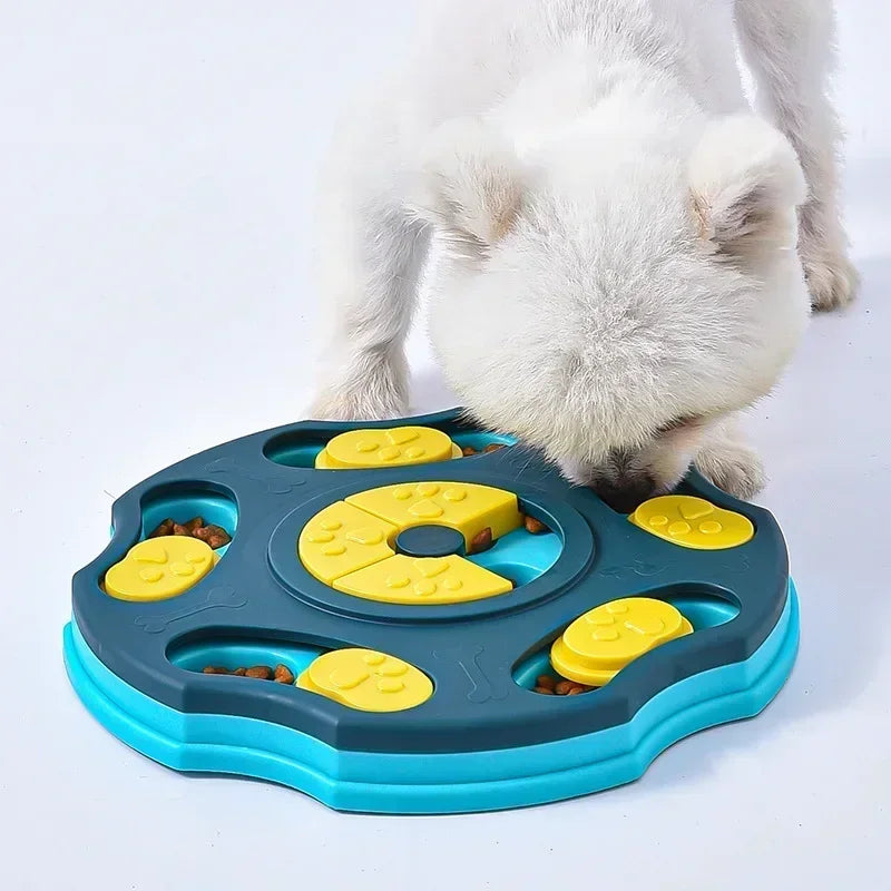 Dog Puzzle Toy & Slow Feeder – Interactive Food Dispenser for Cats and Dogs