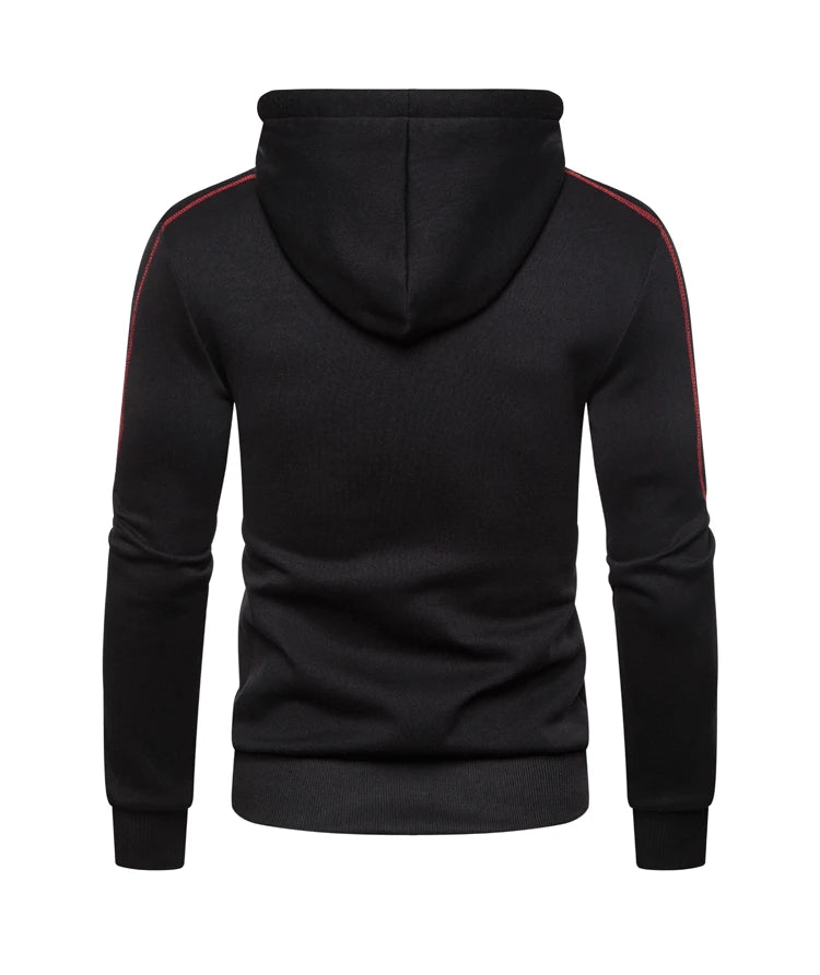 2024 Men's Hooded Jackets Coats Zipper Fashion Brand Hoodies Mens Outerwear Casual Hoodies Sweatshirts Male