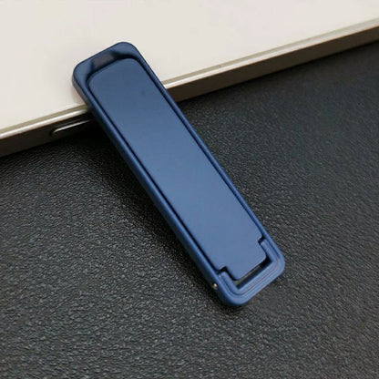 Ultra-Thin Metal Folding Phone Desk Stand With Back Sticker