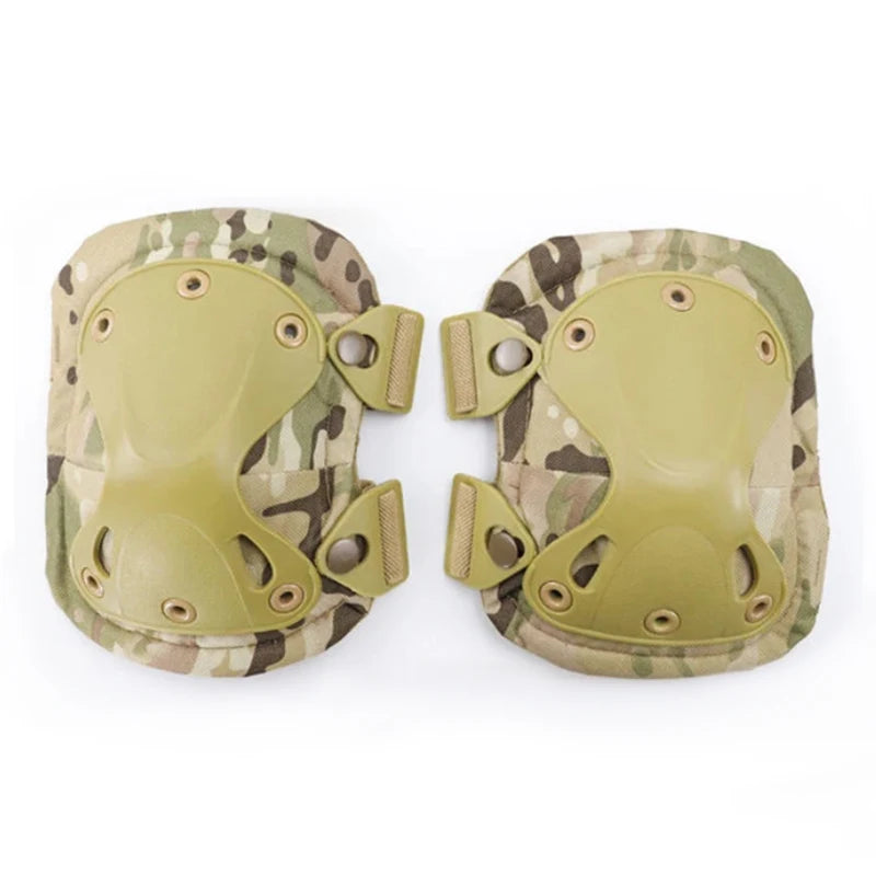 Outdoor Tactical Protective Gear Set Of 4 Knee Pads Elbow Pads For Outdoor Cycling Mountaineering And Hiking Protection Sports