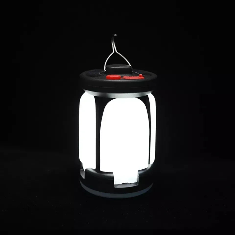 LED Camping Lantern Solar USB Rechargeable Emergency Outdoor Portable Lantern
