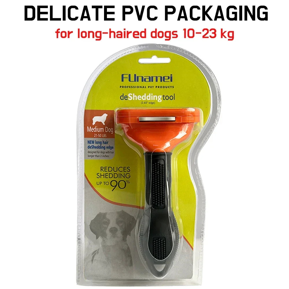 Pet Brush for Dogs and Cats – Hair Removal and Grooming Comb