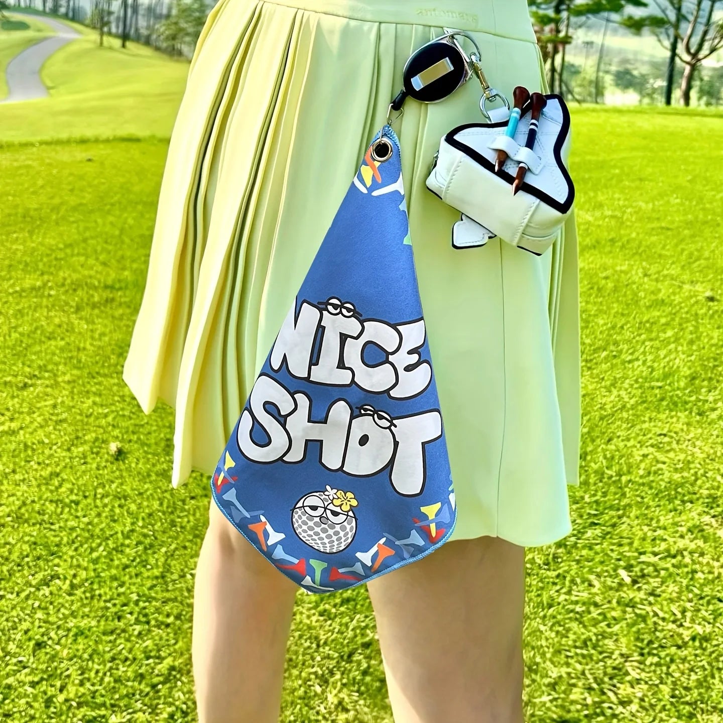 New Style Premium Golf Towel, Double Sided Print, Perfect for Golf Bags, Fun & Creative Gifts for Men or Women.