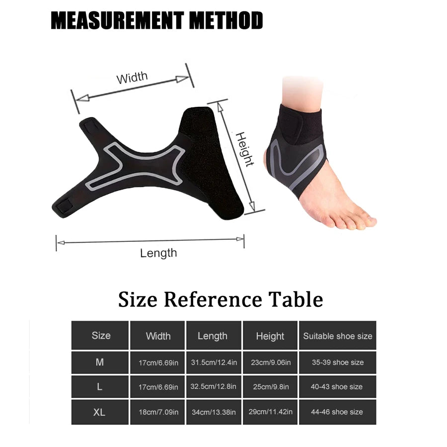 1 Pc Ankle Brace Support Compression Sleeve Breathable Running Foot Bandage Football Cycling Protective Wrap Sport Socks